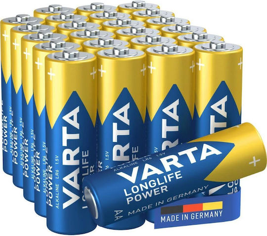 Varta Longlife Power Αλκαλική Μπαταρία AA 1.5V