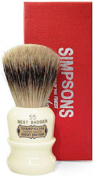 Simpsons Brush with Badger Bristle
