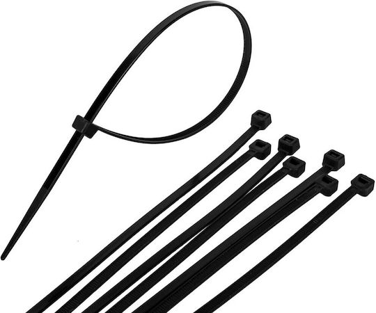 SAS Plastic Cable Tie In Black Colour 1 Piece AKKO126