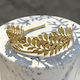 Ancient Greek Headband Gold Leaves 4omo255
