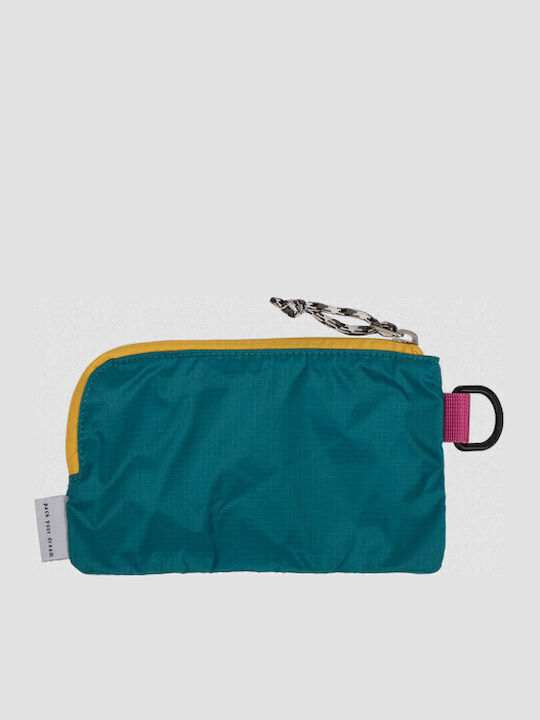 Τσαντάκι Doughnut Shimmer L Pouch Turquoise D265-0041-f