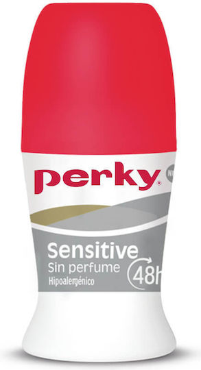 Perky Sensitive Silk Deodorant 48h Roll-On 50ml