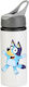 Sticlă Pentru Copii Bluey 650ml Alb Gri Capac