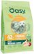 Oasy 10kg Trockenfutter für Erwachsene Hunde Mit Mittleren & Großrassen mit Huhn