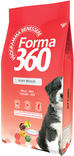 Forma 360 3kg Hrană Uscată pentru Căței cu Pui și Orez