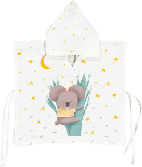 Stewehome Kinder Strandponcho 100% Baumwolle Tiermuster · Ste-025539-v53949