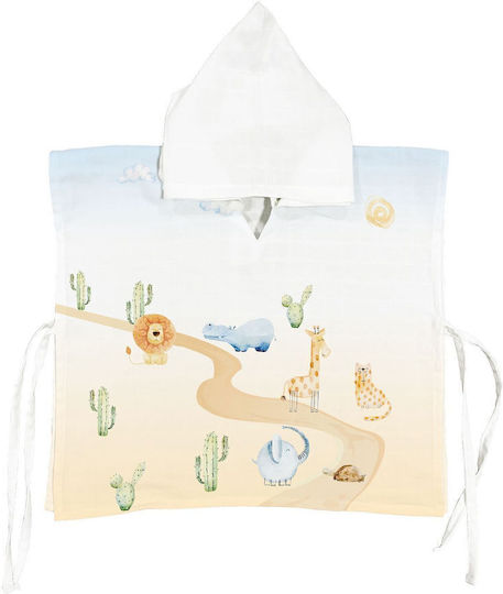 Stewehome Kid's Muslin Cotton Poncho · Ste-025499-v53645