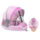 Mambobaby Σωσίβιο Swimtrainer με Διάμετρο 50εκ. και Σκίαστρο Γαλάζιο