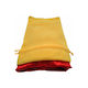 Small Velvet Dice Bag Gold W Red Satin