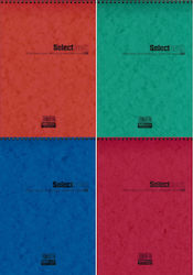 Salko Paper Select Book 2 Spiral Notepads A4 Ruled Orange