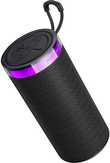 Borofone Ηχείο Bluetooth 10W με Ραδιόφωνο και Διάρκεια Μπαταρίας έως 5 ώρες Μαύρο