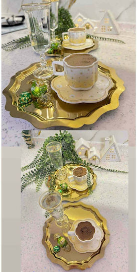 SteweHome Аноскидотос Сервиращ Диск 24x24см 6 Бройки