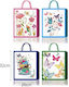 & Flowers Paper Gift Bag With Theme Butterflies 26x10x32cm (Miscellaneous Colours)