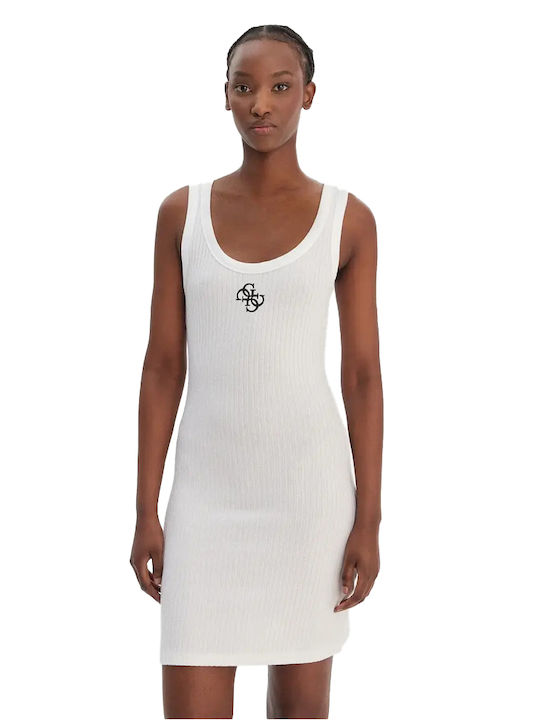 Guess Summer Mini Dress White