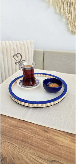 SteweHome Дървен Сервиращ Диск 25x20см