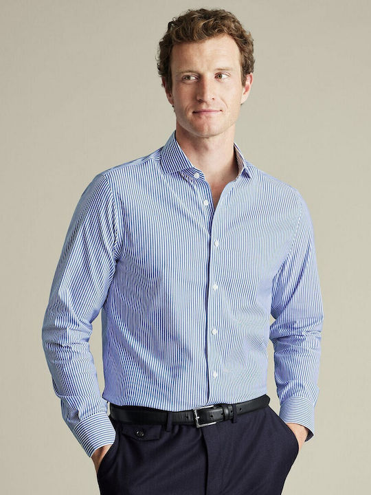 Charles Tyrwhitt Slim-Fit Men's Shirt Blue