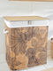SteweHome Καλάθι Απλύτων Bamboo Πτυσσόμενο 60lt Μπεζ