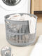 SteweHome Laundry Basket Plastic 22l Grey
