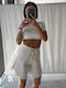 Women's Jean Bermuda White