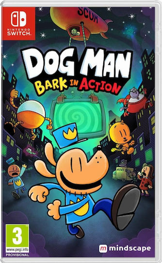 Dog Man Bark in Action Switch Game - Προπαραγγελία