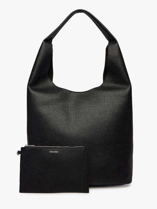 Pebble Damen Handtasche Schwarz