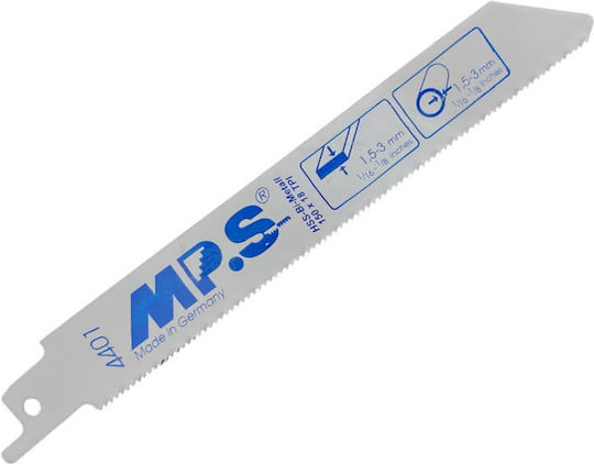 Jig Saw Blades 150mm Set 5 Pieces HSS Bi-Metal Germany Mp.s 4401
