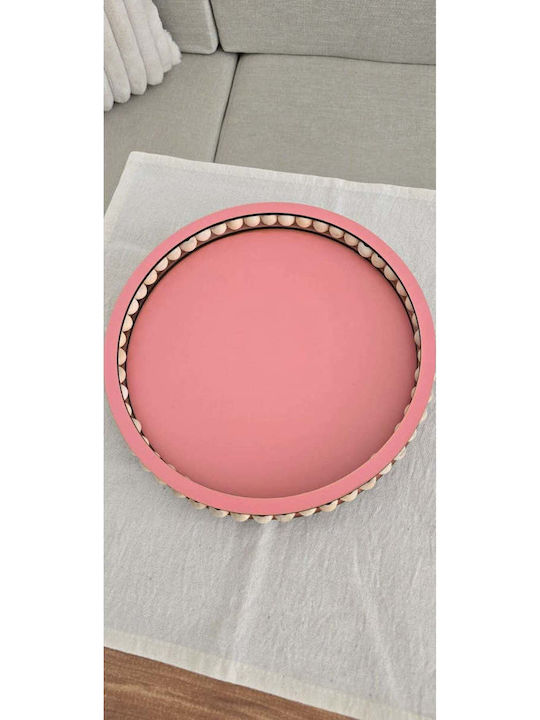 SteweHome Disc Decorativ Din Lemn Rotund 12x25cm