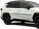 Toyota Genuine Side Protection 8w9 Cyan Metallic 4 Pieces Rav4 2018-2024
