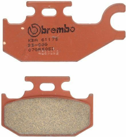 Brembo Offroad Metallic Brake Pads Sd40 7x62x9 5mm Bombardier Ds Outl Quest Cannondale Blaze Cannibal Fx Glamis Moto Spe