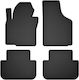 Car Rubber Mats Set 4 Pcs Universal Volkswagen Caddy 2k 2fl Minivan 2013