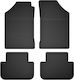 Car Rubber Mats Set 4 Pcs Universal Ssangyong Korando Iv Suv 2019