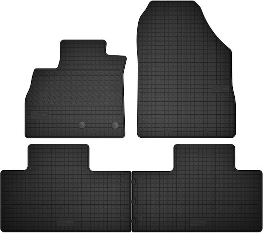 Rubber Mats Set Renault Grand Scenic Iv Minivan From 2015 To 2022