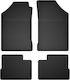 Car Rubber Mats Set 4 Pcs Universal Suzuki Swift Ii Hatchback Sedan 1988-2004