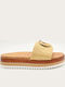 Дамски Анатомични Сандали Flatforms Бежови