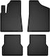 Car Rubber Mats Set 4 Pcs Universal Opel Mokka B Crossover 2019