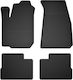 Car Rubber Mats Set 4 Pcs Universal Fiat Tipo Ii Sedan 2015