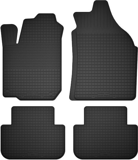 Car Rubber Floor Mats Set 4 Pcs Universal Chevrolet Tacuma Minivan 2000-2011