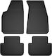 Car Rubber Mats Set 4 Pcs Universal Opel Monterey Suv 1991-1999