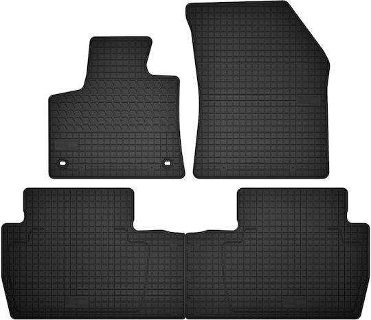 Rubber Mats Set Peugeot 5008 Ii Crossover From 2017 To 2024