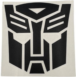 Αυτοκολλητο Transformers Αναγλυφο Χρωμα Μαυρο