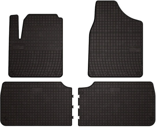 Rubber Car Mats Seat Alhambra I Minivan 1995-2010 Black Fitted