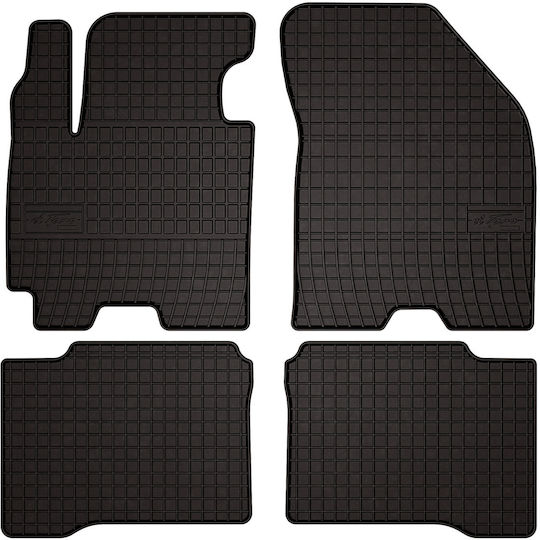 Rubber Car Mats Suzuki Swift V Hatchback 2017 Black Fitted