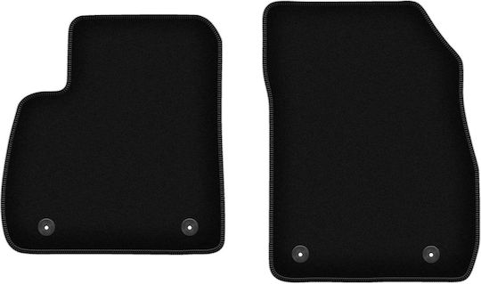 Basic Velour Mats Front Opel Zafira C 7 Seats 2012-2019