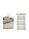 ArteLibre Rectangular Living Room Rug with Fringes Beige 70x120cm