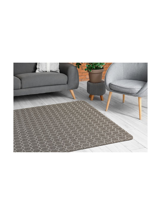 Nikotex Carpets Non-Slip Living Room Rug Belmont Lead Grey-Sugar 133x190