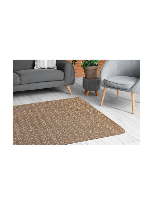 Nikotex Carpets Non-Slip Living Room Rug Belmont Brown-Sugar 133x190
