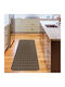 Nikotex Carpets Αντιολισθητικό Πατάκι Διάδρομος Κουζίνας Belmont Καστανό-ζαχαρί 67x200