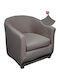 Elastische Abdeckung Sessel Grau