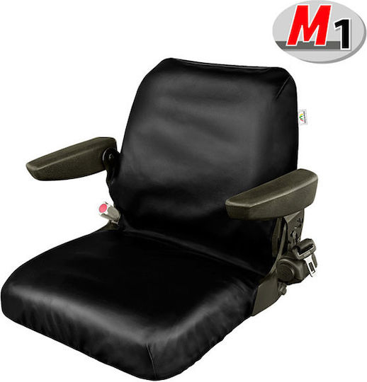 Polyester Cover Kegel Single Seat Excavator Tractor Machinery Black Size M1 70cm