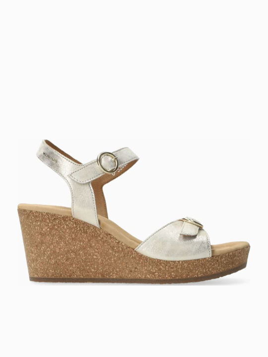 Mephisto Anatomic Women's Summer Beige Platforms